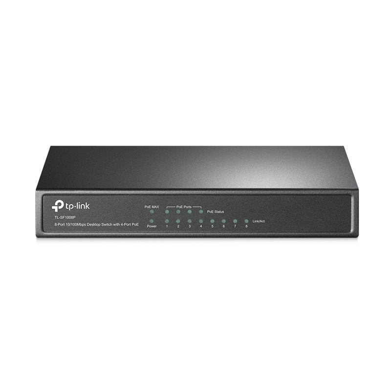 TP-LINK 8-port 10/100M PoE Switch (TL-SF1008P)