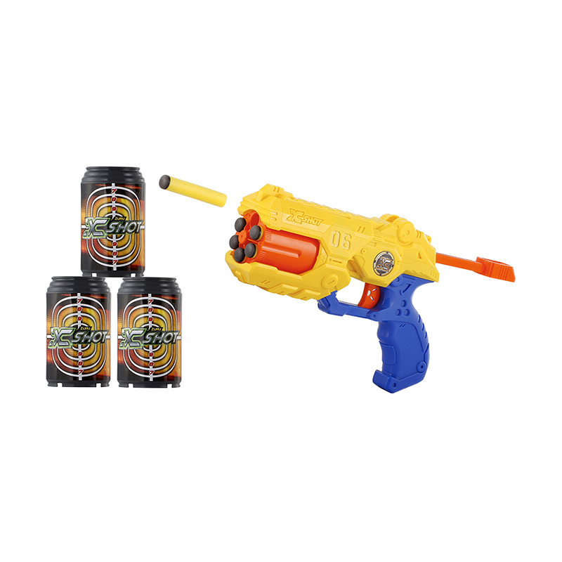 XSHOT Excel Reflex Revolver TK-6 (3 cans/8 darts)