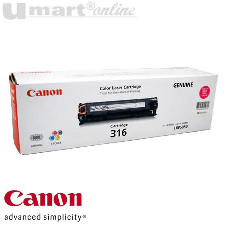 Canon Magenta Toner Cartridge for LBP-5050N (CART316M)