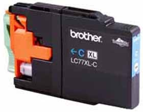 Brother Super High Yield Cyan Ink Cartridge (LC-77XLC)