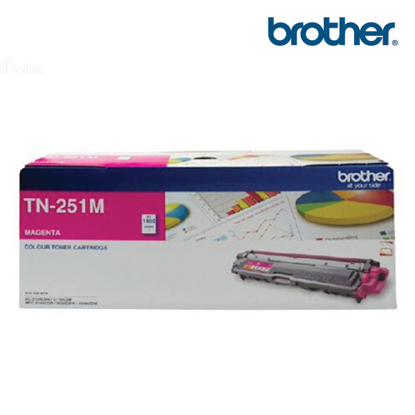 Brother Magenta Toner Cartridge (TN251M)