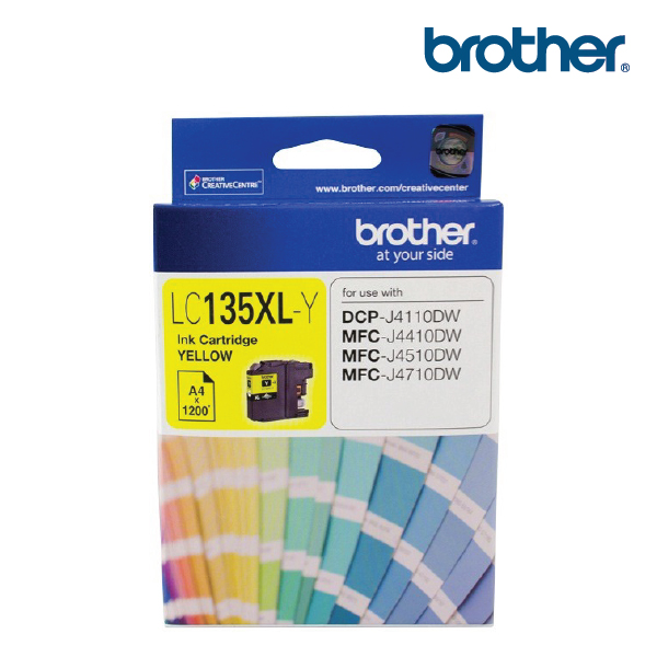 Brother Yell Ink Cartridge (LC135XL)