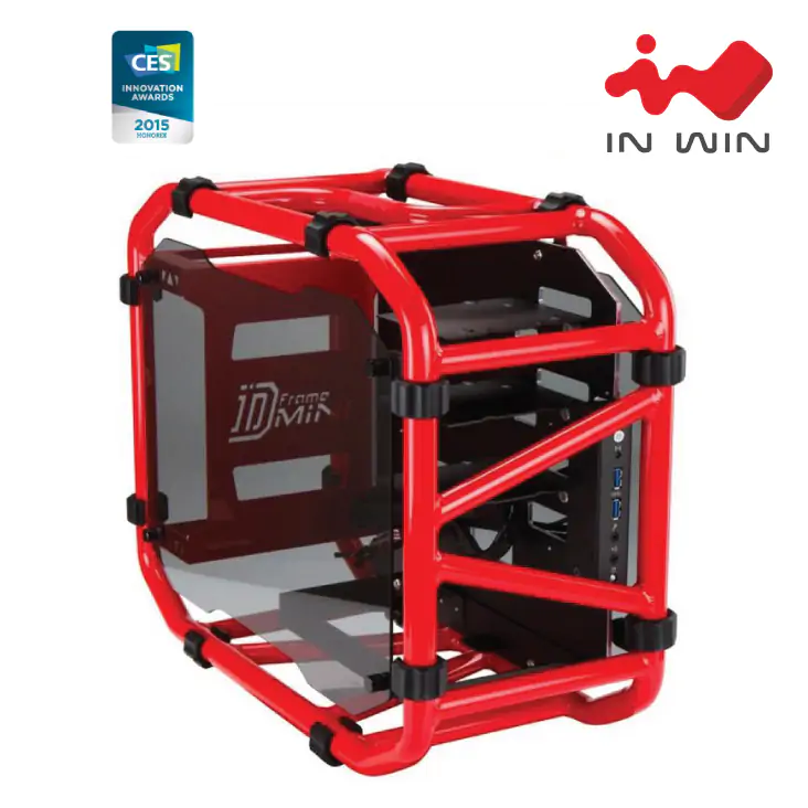 INWIN D-FRAME MINI MINI-ITX TOWER RED (D-FRAME MINI-RED)