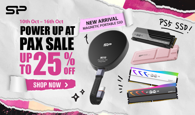 Silicon Power PAX Sale | Up to 25% OFF