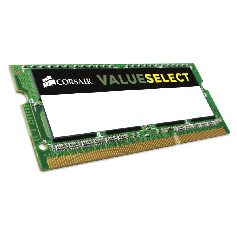 Corsair 4GB (1x4GB) 1600MHz 1.35v DDR3L SODIMM RAM (CMSO4GX3M1C1600C11)