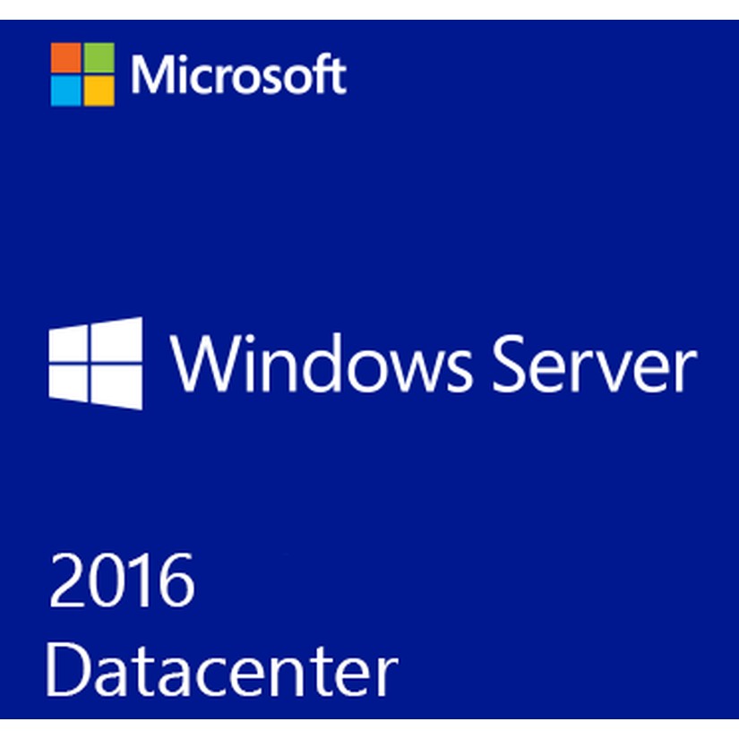 Microsoft Windows Server 2016 Datacenter License and Media 16 Core - Box Pack (P71-08651)