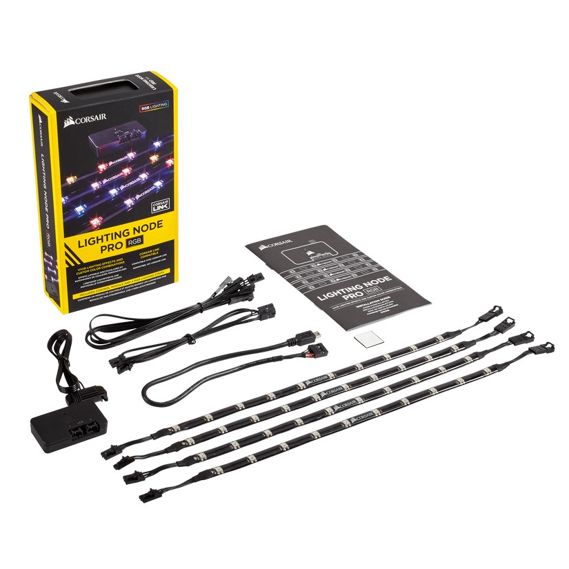 Corsair Lighting Node Pro RGB Lighting Controller and LED Strips (CL-9011109-WW)