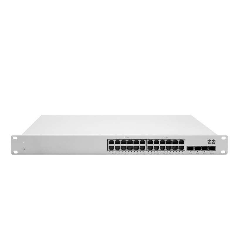 Cisco Meraki MS225-24 L2 STCK CLD-MNGD 24X GIGE Switch