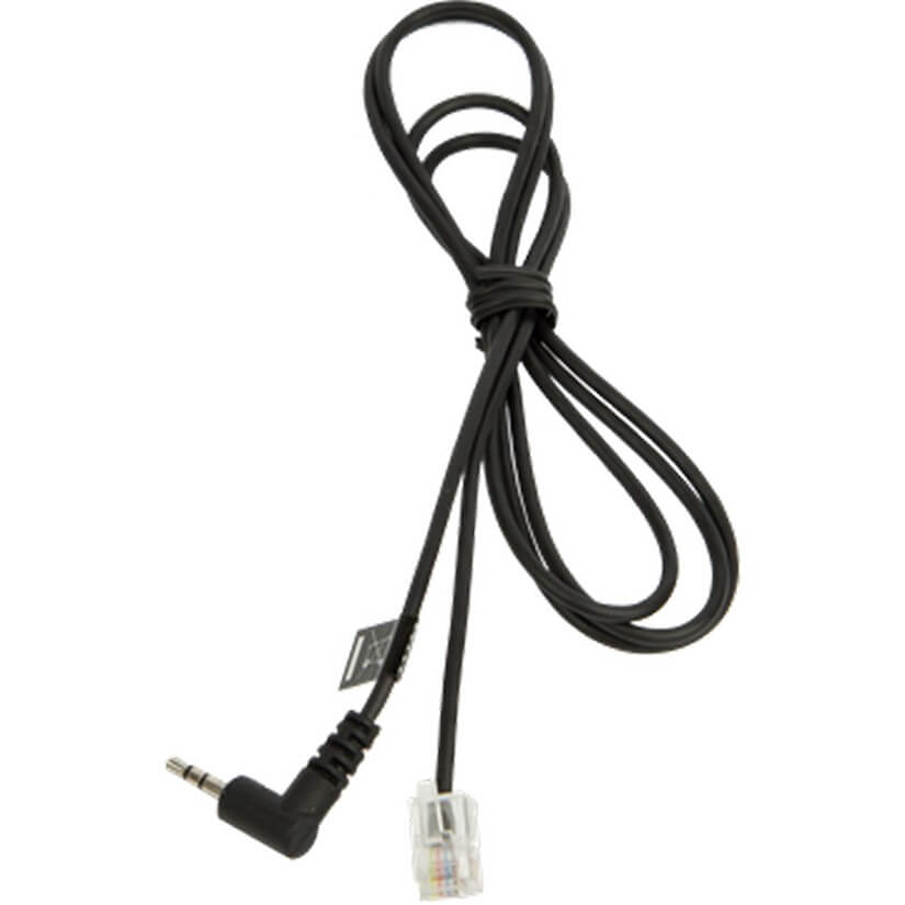 Jabra Cord w RJ10 to 2.5 mm jack 10m for Panasonic KX-T 7630 7633 7635 an GN9300 GN9120 GN Ellipse G