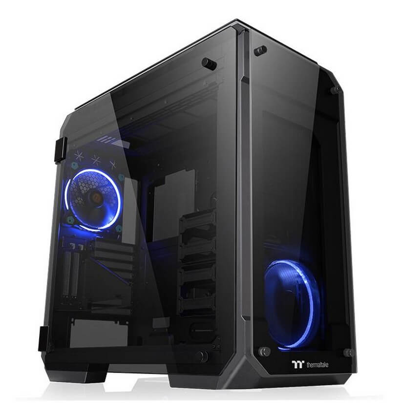 Thermaltake View 71 Tempered Glass Edition Full Tower E-ATX Gaming Case (CA-1I7-00F1WN-00)