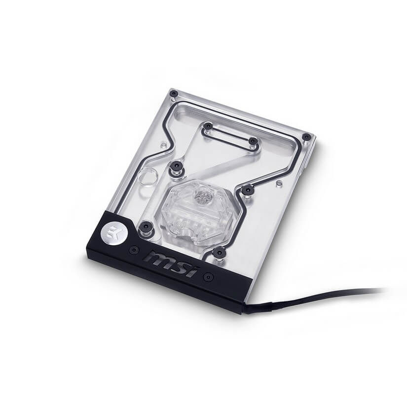 EK FB MSI X299 Gaming Pro Carbon RGB Monoblock - Nickel