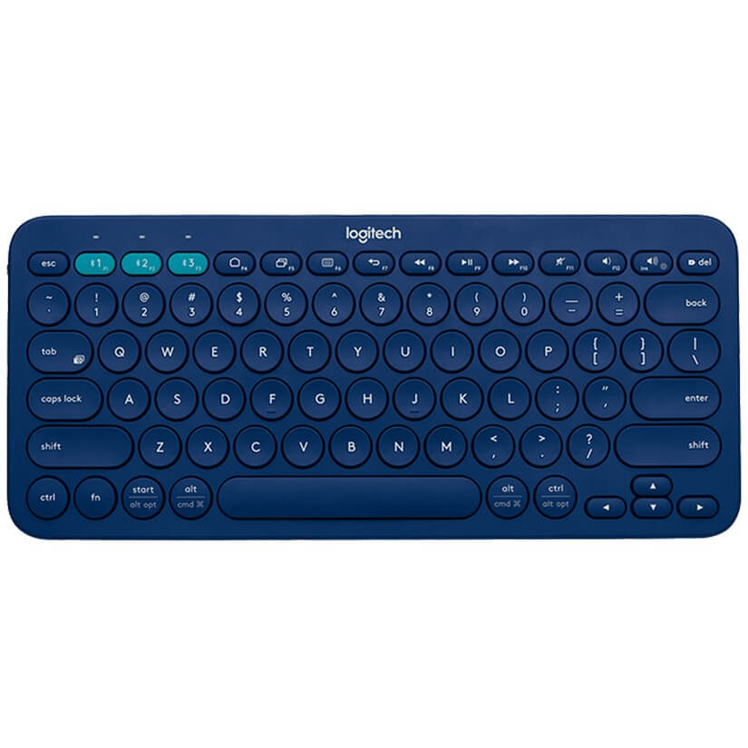 Logitech K380 Multi-Device Bluetooth Keyboard Blue (920-007597)