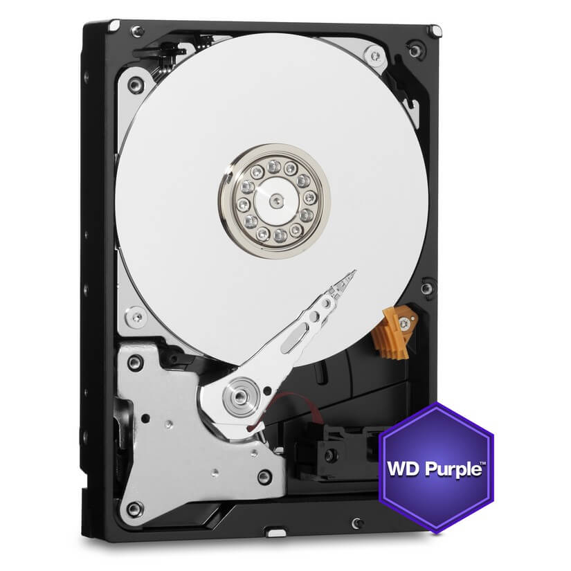 Western Digital 2TB Purple 5400RPM 3.5in SATA Hard Drive (WD20PURZ)