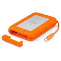 LaCie 4TB Rugged 2.5in USB 3.1 C USB C AND C TO A Cable Incl