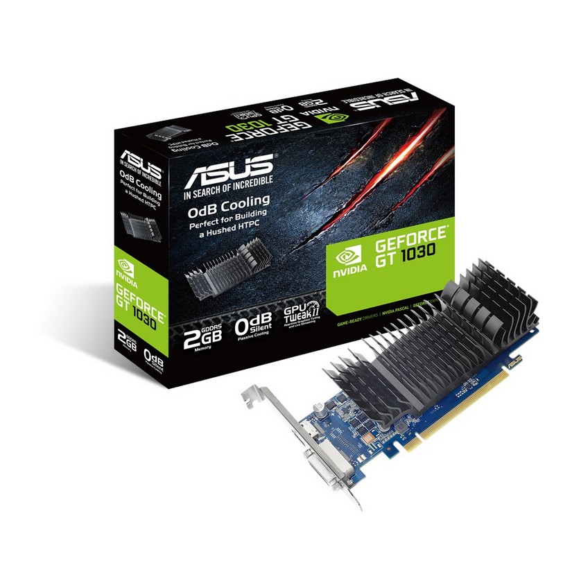 Asus GeForce GT 1030 2GB GDDR5 Low Profile Graphics Card