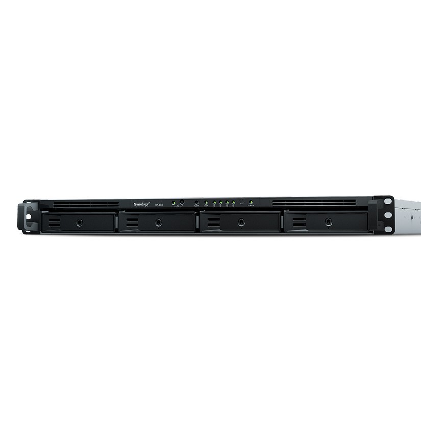 Synology Expansion Unit 4-Bay 3.5in Diskless NAS (1U Rack) for Scalable Models (SMB) (RX418)