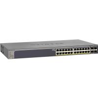 Netgear GS728TP ProSAFE 24-port Gigabit Smart Switch with PoE and 4 SFP Ports