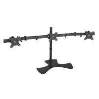 VisionMount Stand Three LCD Monitor Support up to 27in Tilt -15/+15° Rotate 360° (VM-LCD-MP330S)