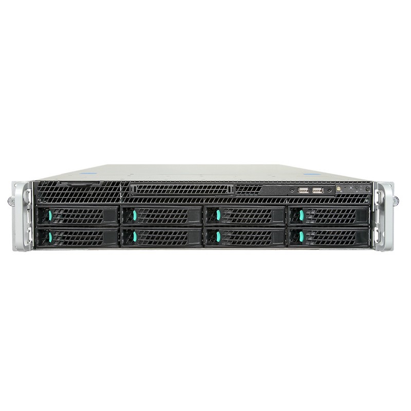 Intel 2U Server, 4110(1/2), 32GB(2/24), 3.5"(0/12), HW RAID, RPS, RMM, 3YR