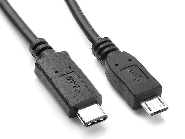 USB3.1 Type-C Male to Micro USB Type-B Male Cable (U3-203)