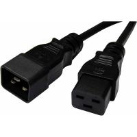 8ware Power Cable Extension IEC-C19 Male to IEC-C20 Female 2m