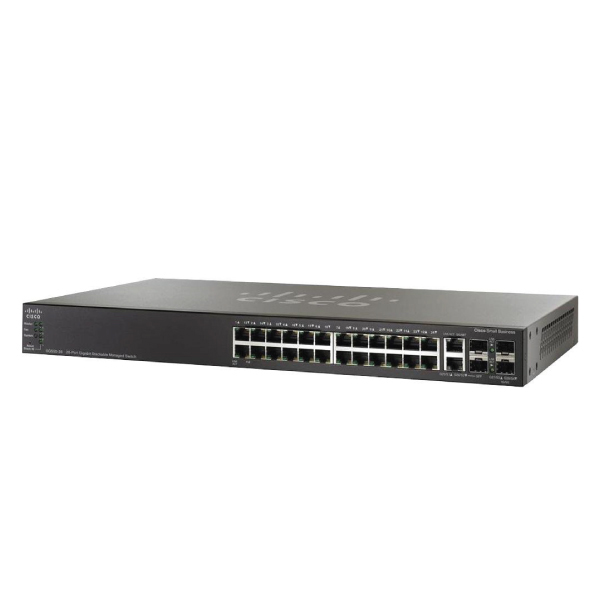 Cisco 28 Port Ethernet Switch (SG500-28-K9)