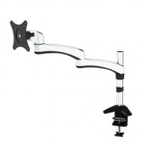 VisionMount VM-FE112D Desk Clamp Aluminium Single LCD Monitor w/double Arm support up to 24"