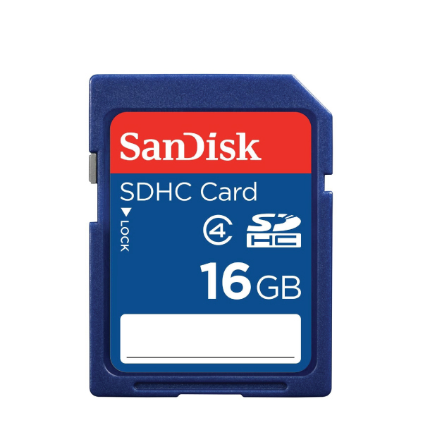 Secure Digital Card 16Gb(SD) SDHC Sandisk