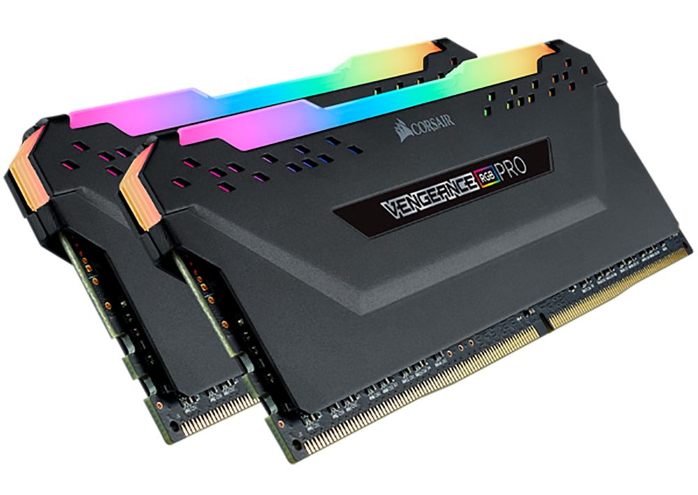 Corsair Vengeance Pro RGB 16GB (2x8GB) C16 3200MHz DDR4 RAM (CMW16GX4M2C3200C16)