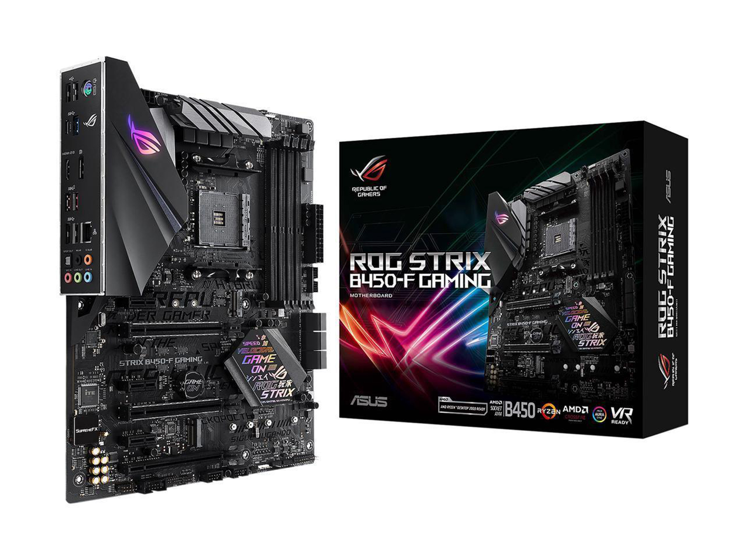 Asus ROG Strix B450-F Gaming AM4 ATX Motherboard (ROG-STRIX-B450-F-GAMING)