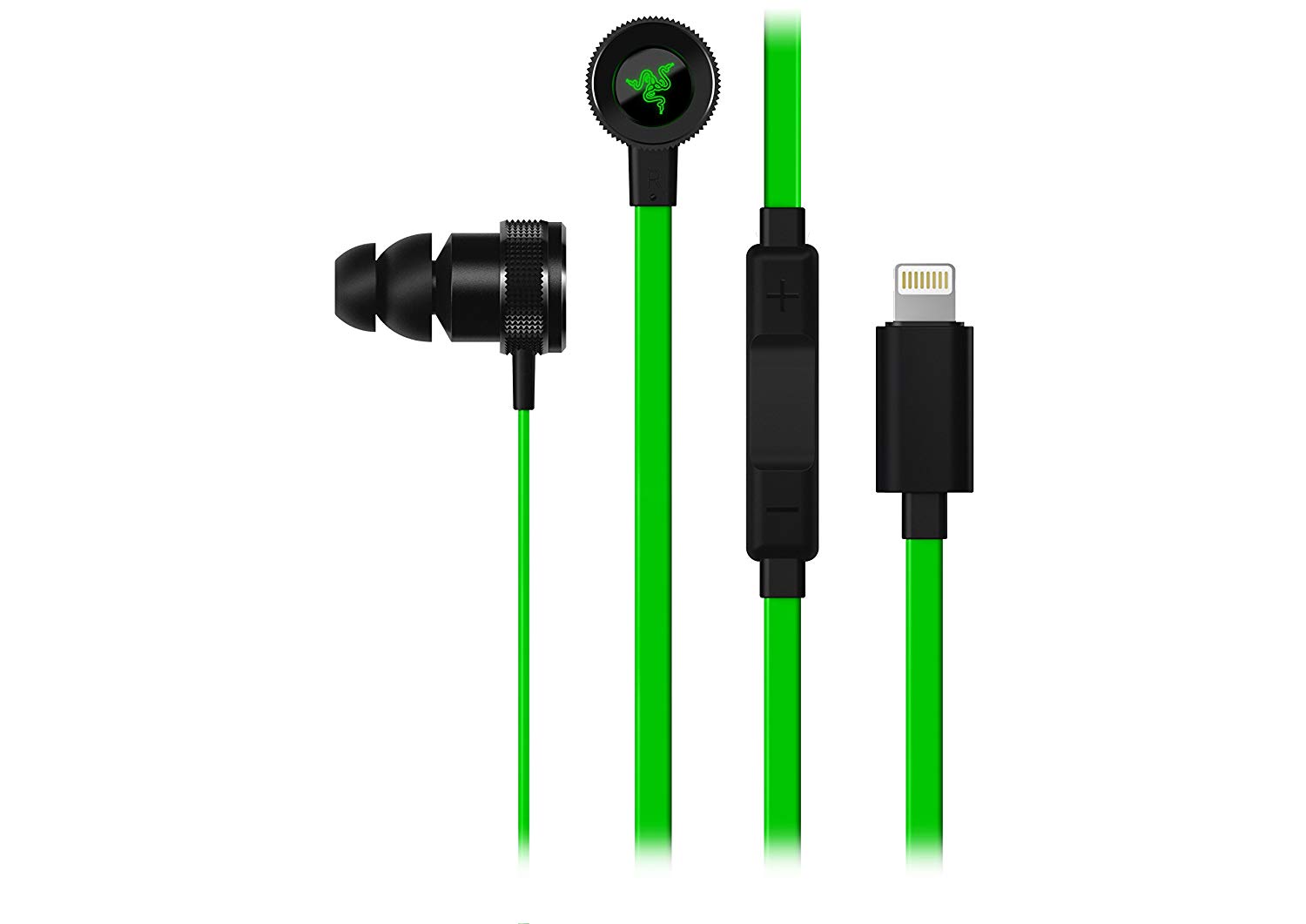 Razer Hammerhead Lightning Connector Gaming and Music In-ear Headset (RZ04-02090100)