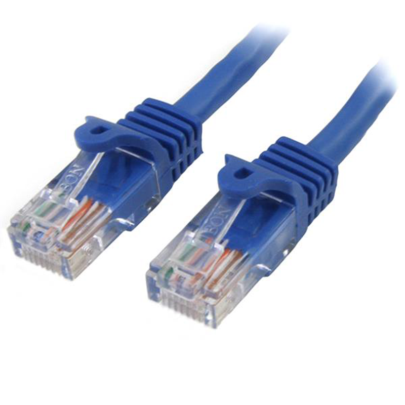 Startech 1 m Blue Cat5e Snagless RJ45 UTP Patch Cable