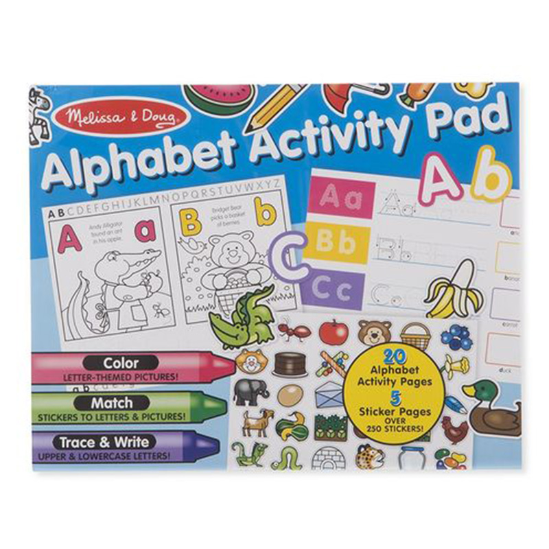 Melissa & Doug Alphabet Activity Pad