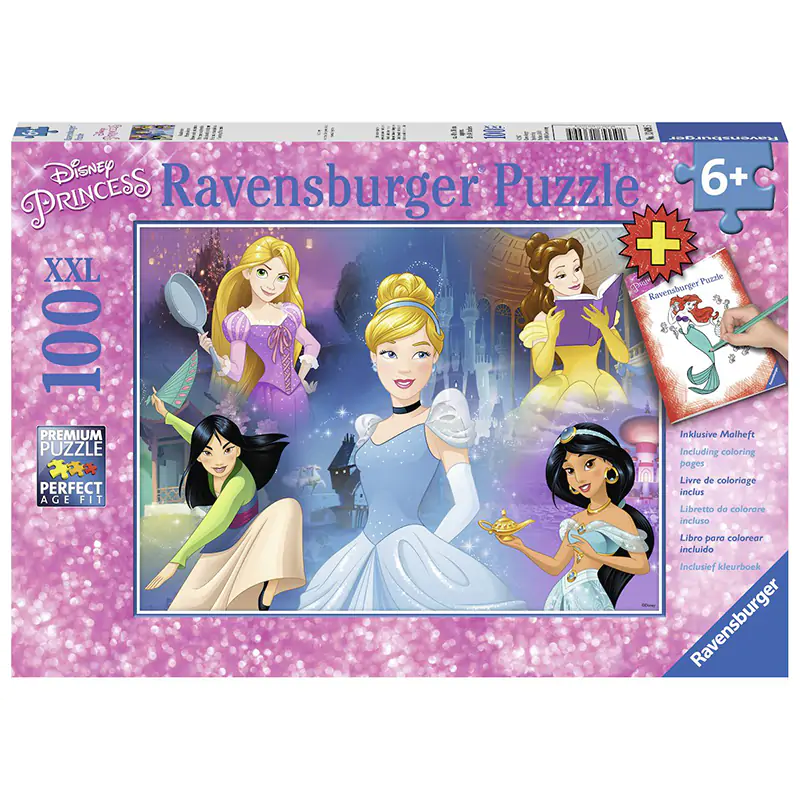 Ravensburger Disney Charming Princess Puzzle 100pc