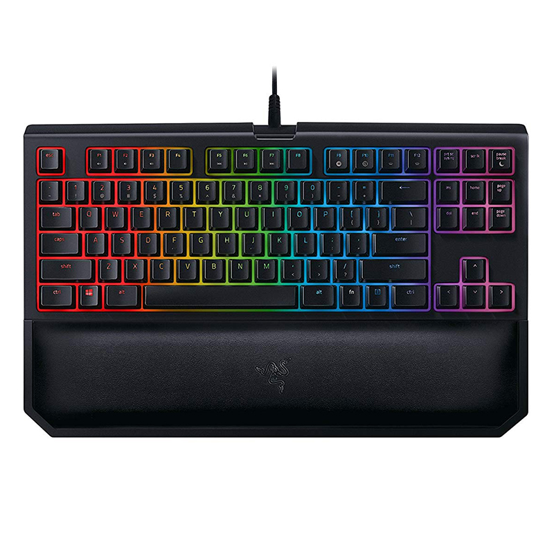 Razer BlackWidow Tournament Edition Chroma V2 Mechanical Gaming Keyboard - Green Switch (RZ03-02190100-R3M1)