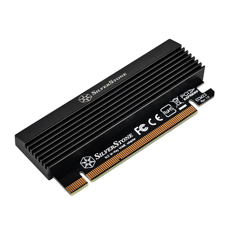 SilverStone ECM-23 M.2 AHCI/NVMe to PCIe Adapter Card (SST-ECM23)