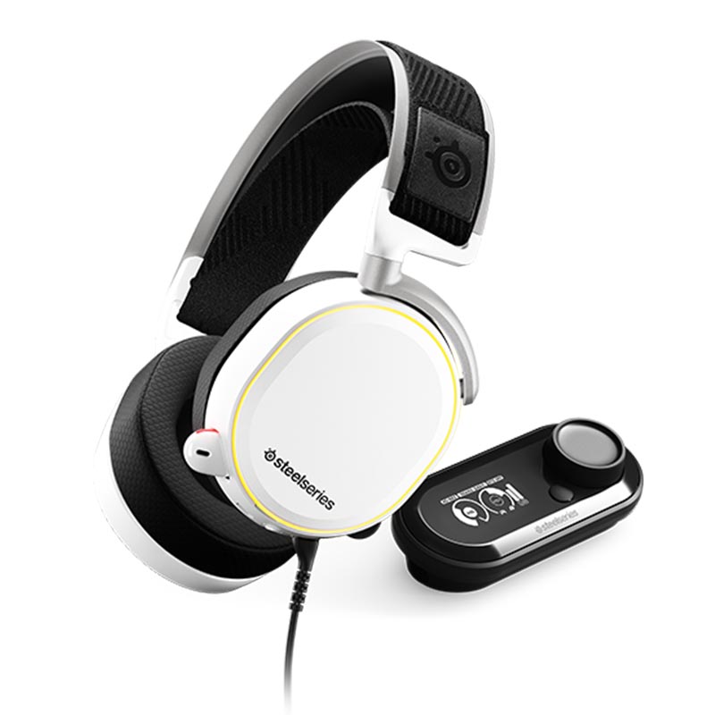 SteelSeries Arctis Pro Gaming Headset with GameDAC - White