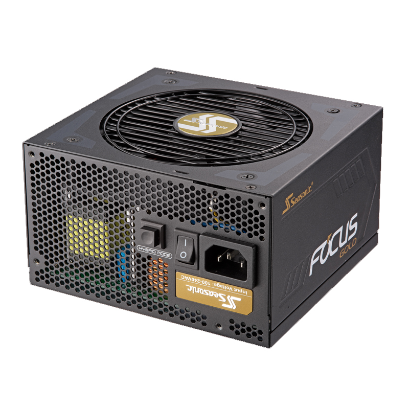 SeaSonic 550W Focus Gold Semi Modular Power Supply (SSR-550FM)