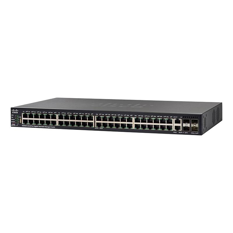 Cisco SG550X-48P 48-port Gigabit PoE Stackable Switch (SG550X-48P-K9-AU)