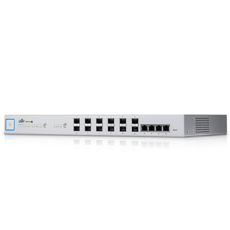 Ubiquiti UniFi 16 Port 10G Managed Aggregation Switch (NHU-US-16-XG)