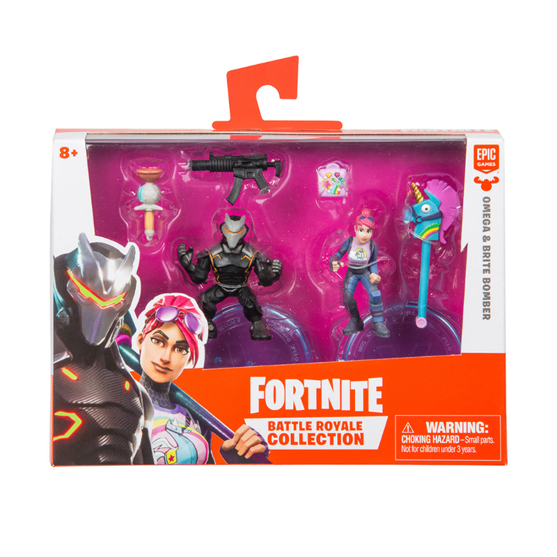 Fortnite Season 1 Duo Figure Pace Aomega & Brite Bomber