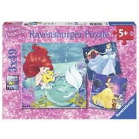 Ravensburger Disney Princesses Adventure 3x49pcs