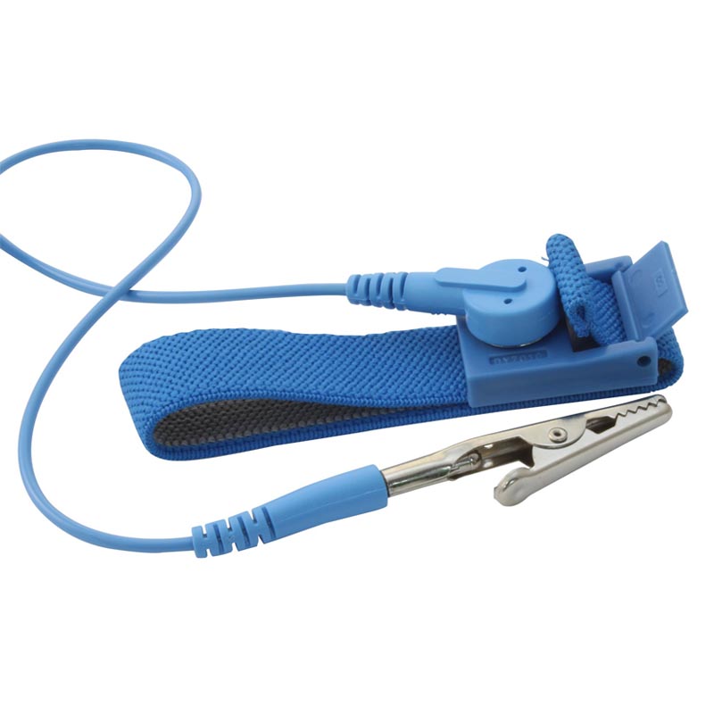 Multicomp DY7010 Anti-Static Wrist Strap with 1.8m Coiled Cord Alligator Clip