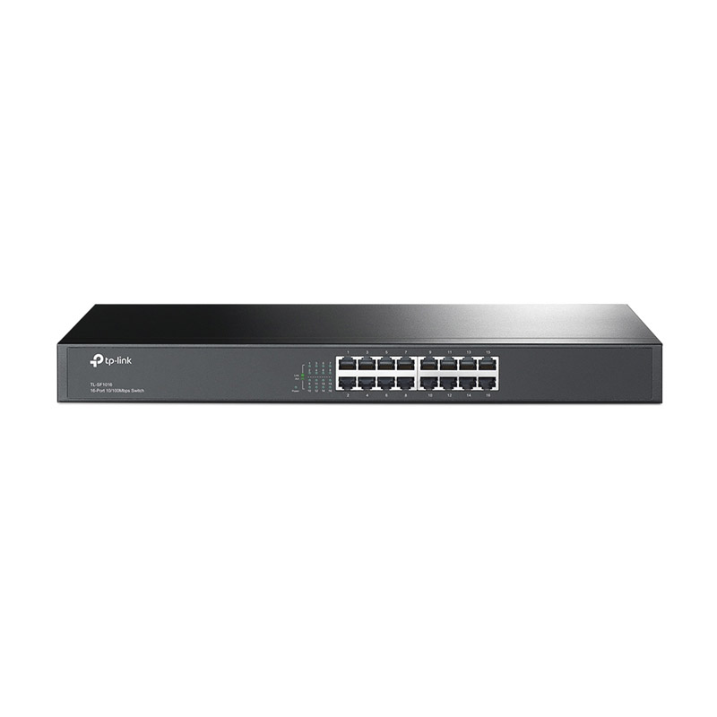 TP-Link 16 Port 10/100 Rack Mountable Switch (TL-SF1016)