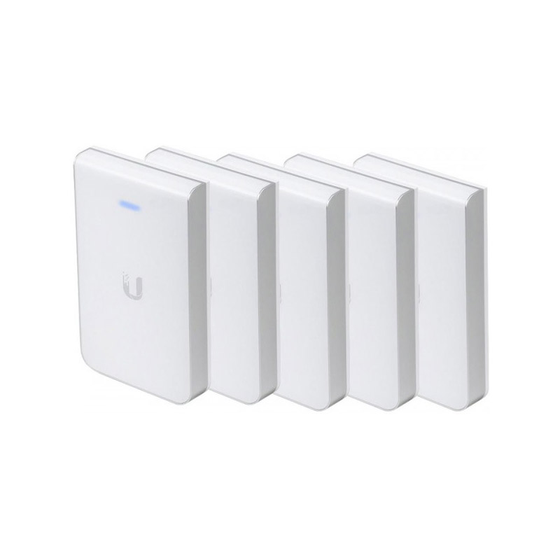 Ubiquiti UniFi 802.11AC In-Wall Access Point with Ethernet port 5 Pack (UAP-AC-IW-5)