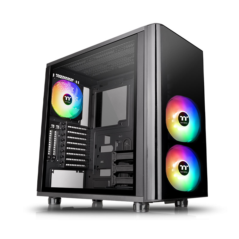 Thermaltake View 31 Tempered Glass ARGB Mid Tower ATX Case (CA-1H8-00M1WN-02)