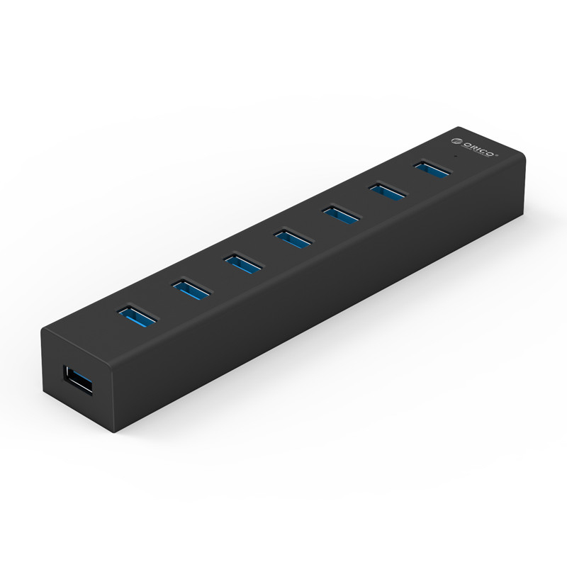 Orico H7013-U3 7 Port USB3.0 Hub - Black