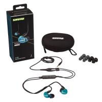 Shure SE215 Wired Earphones - Blue (UNI Cable)