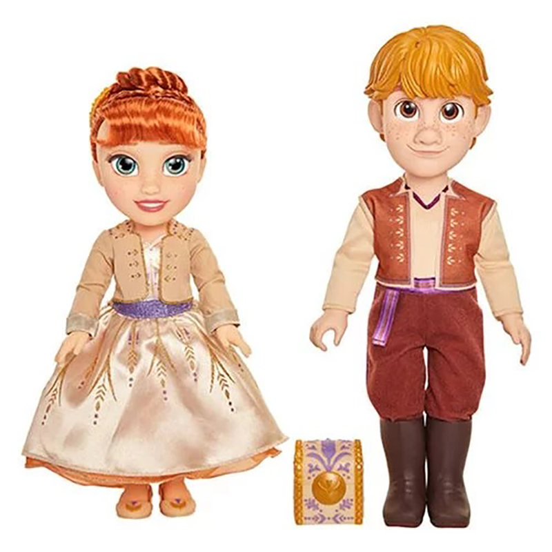 Frozen 2 Anna/Kristoff Dolls 2Pk