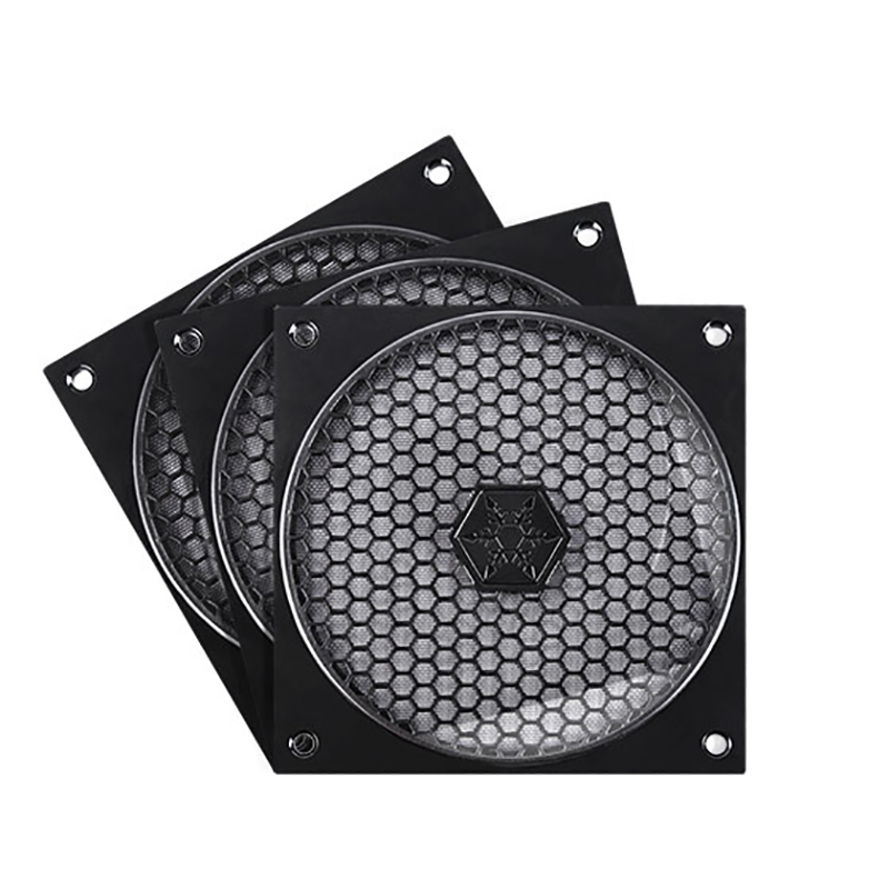 Silverstone FF121B 120MM Fan Filter and Grill - 3 Pack (SST-FF121B-3PK)